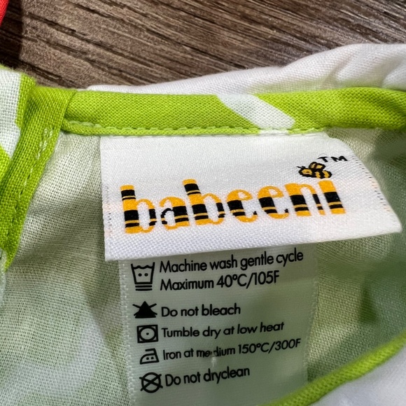 Babeeni Girls A-line Cap Sleeve Pumpkin Dress, Peter Pan Collar, Size 5, fall - Picture 4 of 10